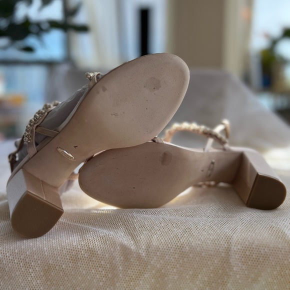 Badgley Mischka Natasha Block Heels - Picture 8 of 11